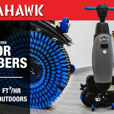 Polishing Pad Brush for TMOP18e Electric Floor Scrubber 2 Pack