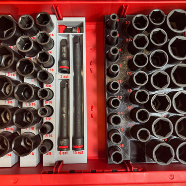 Packout Drawer Insert For 1/2" SAE Socket Set (IST-HS19 D)