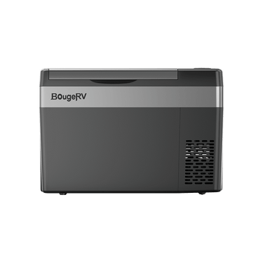 12 Volt 30 Quart Portable Camping Fridge Black
