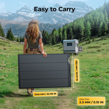 BougeRV 800W 12V Arch Pro Solar System Kit