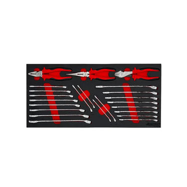 BoxoUSA 159-Piece, 6 and 12-Point, Metric and SAE Combo Tool Set for 5-Drawer Hand Carry Box BXE058-R2