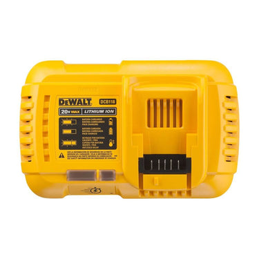 Cargador rápido refrigerado por ventilador DEWALT DCB118 20 V máx.*/ 60 V máx.*