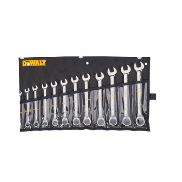 Juego de llaves métricas de trinquete DeWalt DWMT19230 de 12 piezas