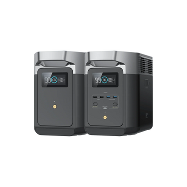 EcoFlow DELTA 2 + DELTA 2 Smart Extra Battery | 2048Wh Portable Power Station Expandable Backup Battery