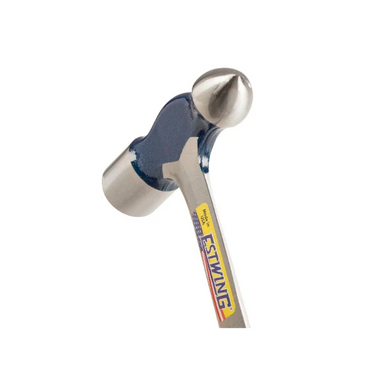 Martillo de bola Estwing E3-32BP de 32 oz con empuñadura azul (cara lisa)