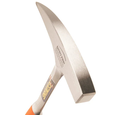 Púa para roca Estwing EO-22P de 22 oz, color naranja, punta puntiaguda (cara lisa)