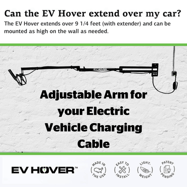 3-Foot Extender Arm for EV Hover Version 4