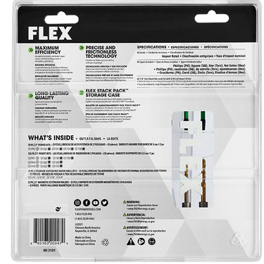FLEX FAM10001-31 31pc. Impact Drill and Drive Bit Set