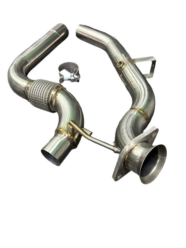 Tubo de bajada de alto flujo SPDZ1 Race Spec para Ford Mustang Eco Boost 2.3t (2015-2023)
