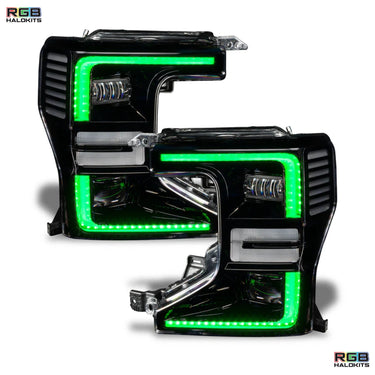 Paneles DRL multicolores para Ford F-250/350 Super Duty (2020-2022) 
