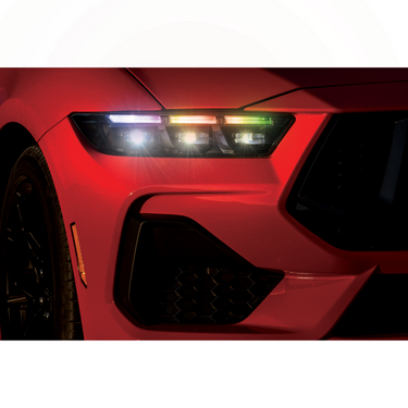 Paneles DRL multicolores para Ford Mustang (2024+) 