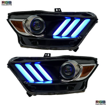 Placas DRL multicolores de la serie Flow del Ford Mustang (2015-2017)