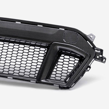 Parrilla delantera de fibra de carbono Anderson Composites para Ford Mustang GT 2024 AC-FG24FDMUGT