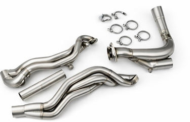 SPDZ1 Múltiples de tubo largo de 1 7/8" con tubo todoterreno para Ford F150 2015-2025