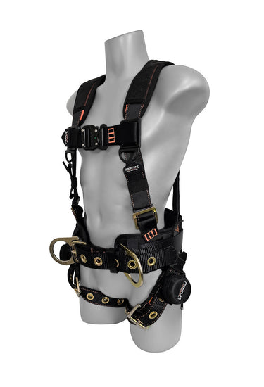 Arnés de cuerpo completo Frontline 100CTB Combat Construction con hebillas de pasador para piernas y correas para traumatismos (talla M/L)