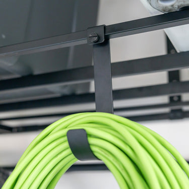 Almacenamiento superior para garaje Faber de 1,2 m x 2,4 m con ganchos | Capacidad para 317 kg