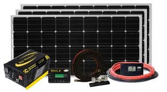 Sistema de carga solar extremo Go Power de 600 W - SOLAR EXTREMO