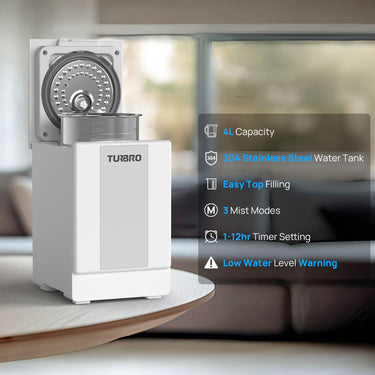 Humidificador de vapor de niebla caliente de acero inoxidable 4L Greenland