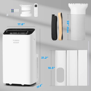 Aire acondicionado portátil Greenland Inverter de 14.000 BTU 
