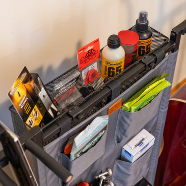 Soporte para guitarra Headliner de 10 ranuras | Gris