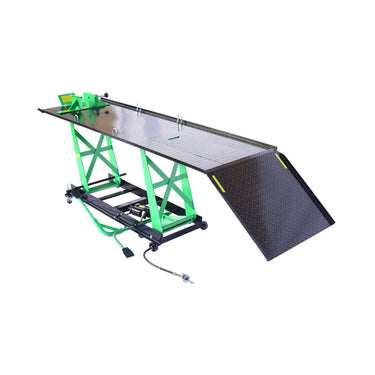 Heavy-Duty 1000LBS Air Hydraulic Motorcycle ATV Lift Jack Table (SAK78351)