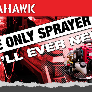 1.6HP Skid Sprayer Barrel Mount Only with Honda GX35 100ft Hose and 500 PSI Pump for Pest Control