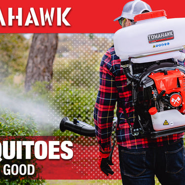 3.7 Gal Turbo Boosted Backpack Mosquito Fogger Leaf Blower for Pest Control