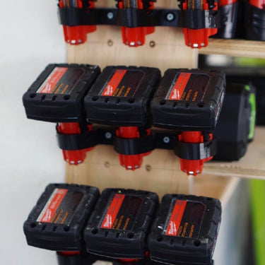 M12 Triple Battery Holder