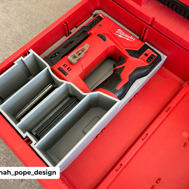 Packout Drawer Insert For M12 Stapler - Jonah Pope Design (JPD-S)