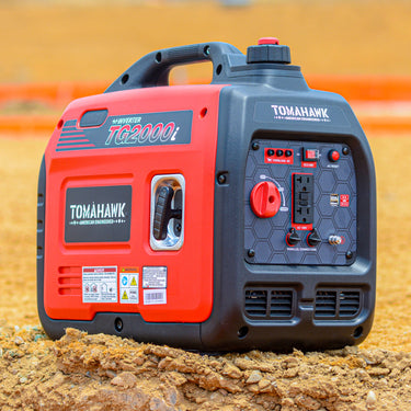 Generador inversor de 2000 vatios, portátil, súper silencioso, a gas, para uso profesional.