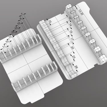 Packout Insert For Drill Bits - Jonah Pope Design (JP-DrillB)
