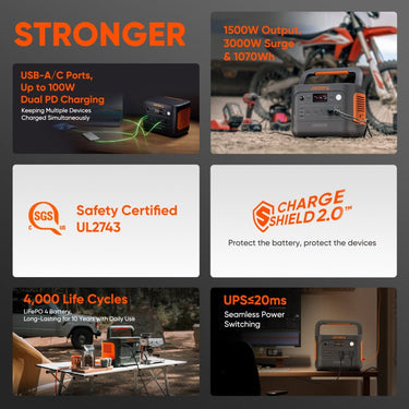 Estación de energía portátil Jackery Explorer 1000