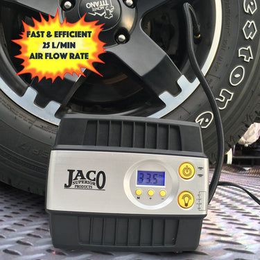 Bomba infladora de neumáticos digital SmartProâ„¢ de 12 V - 100 PSI | Compresor de aire portátil para neumáticos