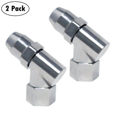 Mandril neumático angular avanzado para neumáticos - 1/4" NPT (paquete de 2)