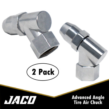 Mandril neumático angular avanzado para neumáticos - 1/4" NPT (paquete de 2)