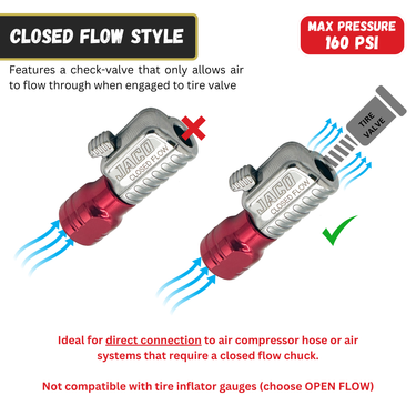 Conector rápido de aire para neumáticos Lightning™ S2 - 1/4" NPT-F