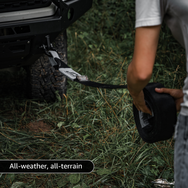 Correa de remolque de recuperación TowPro™ | Cuerda de remolque todoterreno 4x4 (14 700 kg)
