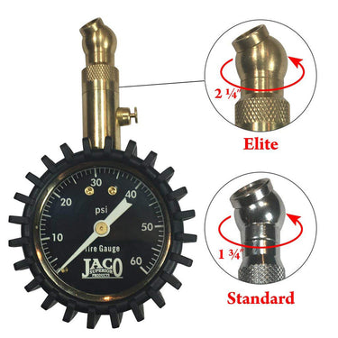 Medidor de presión de neumáticos Elite® - 60 PSI