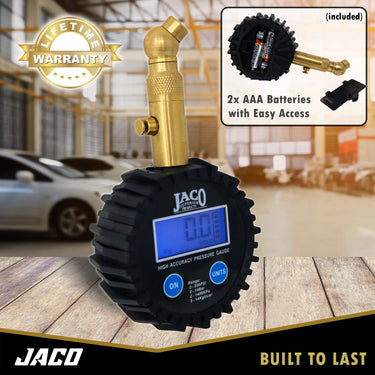 Manómetro digital de presión de neumáticos Elite® - Precisión profesional - 100 PSI