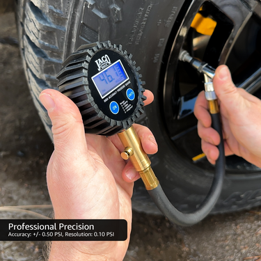 Manómetro digital de presión de neumáticos ElitePro™ - Precisión profesional - 100 PSI
