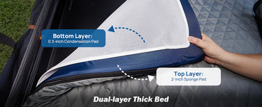 JOYTUTUS Overland Aluminum Hard Shell Rooftop Tent