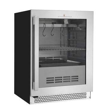 Refrigerador compacto para maduración de carne con puerta de vidrio de 24 pulgadas