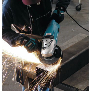 Makita GA7021 7 in. Angle Grinder w/ Grinding wheel, Side handle & Wheel Guard