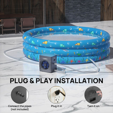 Bomba de calor Manatee para piscina, 18 000 BTU