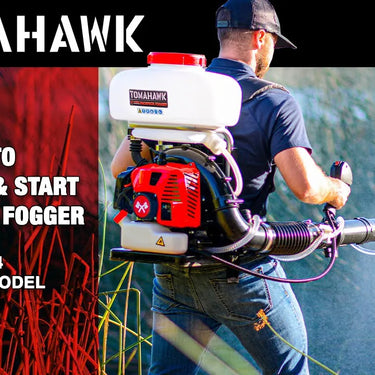 3.7 Gal Turbo Boosted Backpack Mosquito Fogger Leaf Blower for Pest Control