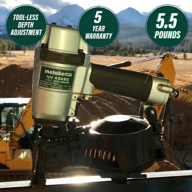 Clavadora para techos Metabo HPT NV45AB2M de 1-3/4 pulg.