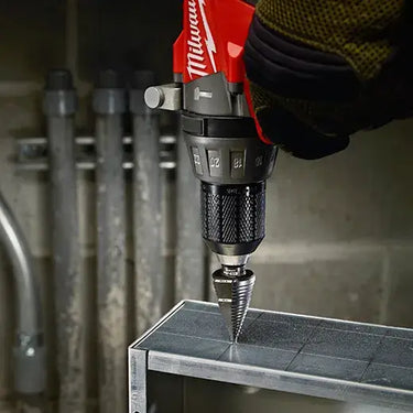 Broca escalonada Milwaukee 48-89-9208 n.° 8, 1/2" - 1" x 1/16"