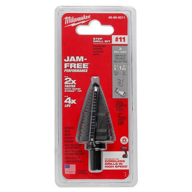 Broca escalonada Milwaukee 48-89-9211 n.° 11, 7/8" - 1-7/32"