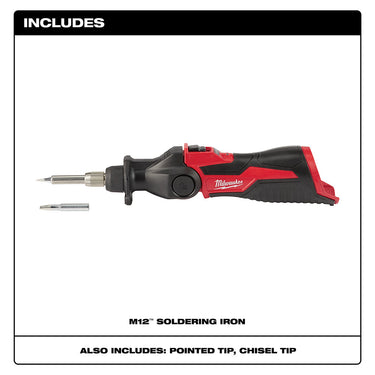 Soldador Milwaukee 2488-20 M12â„¢