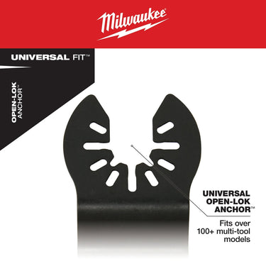 Milwaukee 49-10-9113 Milwaukee® OPEN-LOK™ KIT DE CUCHILLAS MULTIHERRAMIENTA DE 9 PIEZAS